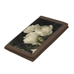 Study of a Peony Trifold Wallet
