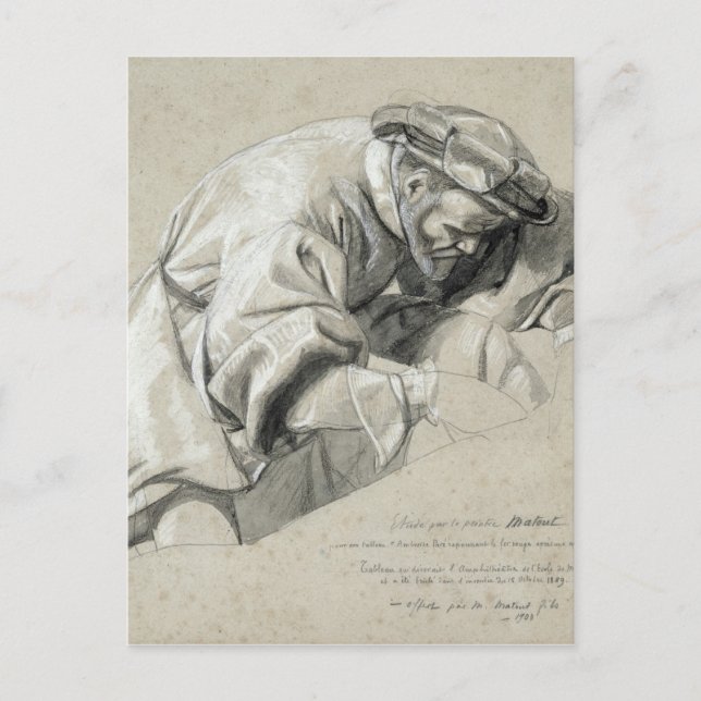 Study of Ambroise Pare Postcard (Front)