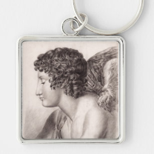 Study of an Angel (ca. 1819-1881) Keychain