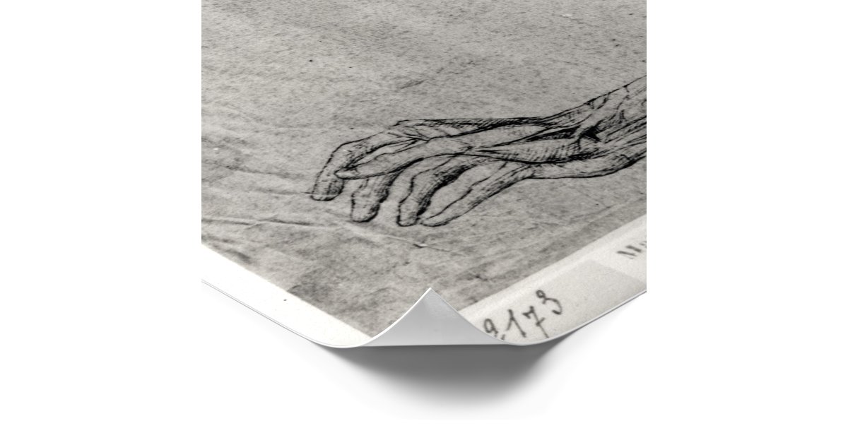 Study of Arms Poster