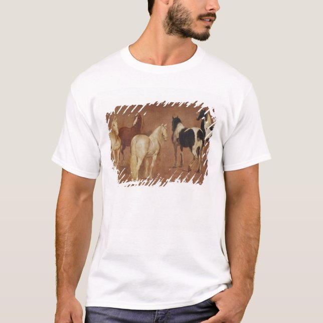 Study of Five Horses T-Shirt (Front)