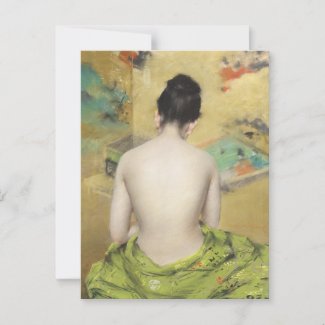 Study of Flesh Color and Gold (1888) by Chase