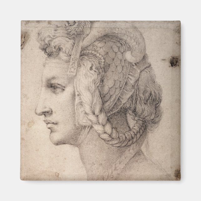 Study of Head Magnet (Front)