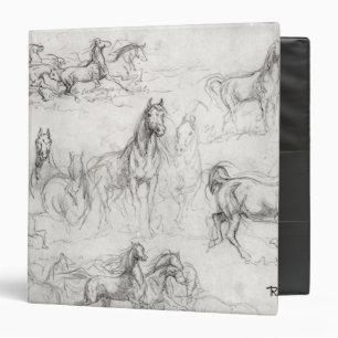 Study of Horses Binder