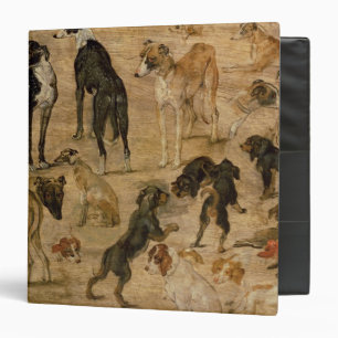 Study of Hounds, 1616 Binder