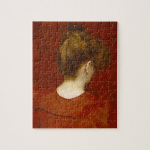 Study of Lilia, 1887 (oil on canvas) Jigsaw Puzzle