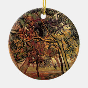 Study of Pine Trees by Vincent van Gogh Ceramic Ornament