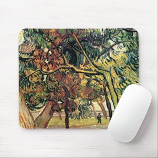 Study of Pine Trees Vincent van Gogh Mouse Pad