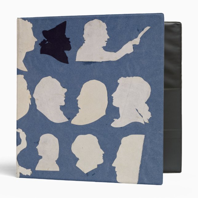 Study of Profiles and an Orator 3 Ring Binder (Front/Inside)