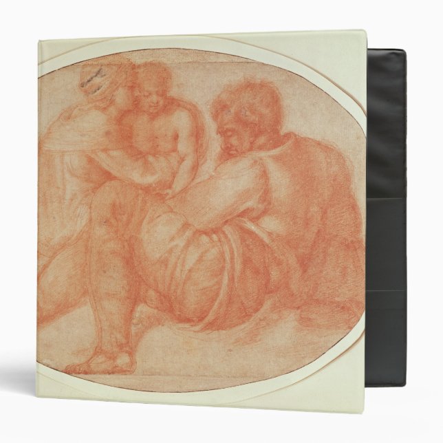 Study of the Holy Family Binder (Front/Inside)