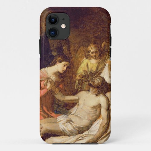 Study of the Lamentation on the Dead Christ oil o iPhone 11 Case