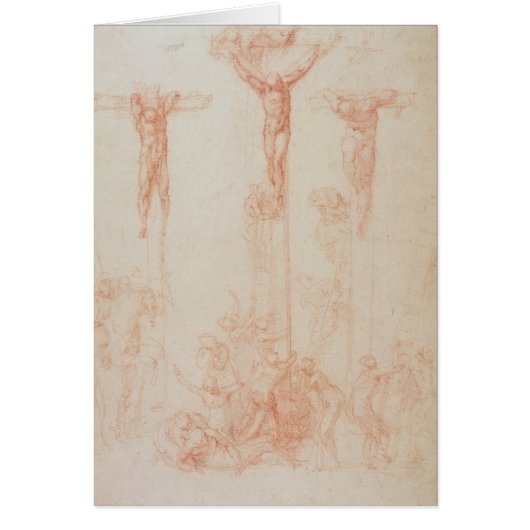 Study of Three Crosses Cards (Front)