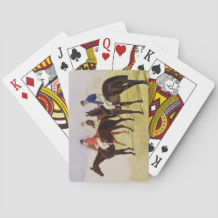 Study of Three Steeplechase Cracks: Allen McDonoug Poker Cards