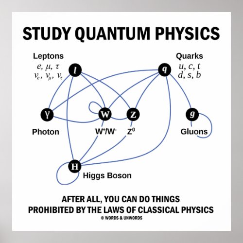 Study Quantum Physics After All You Can Do Things Poster