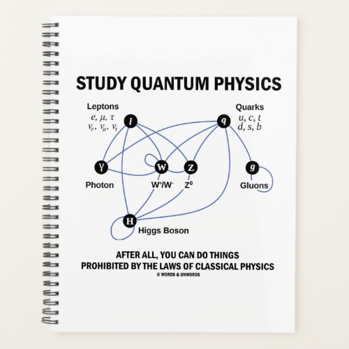 Study Quantum Physics Higgs Field Standard Model Planner