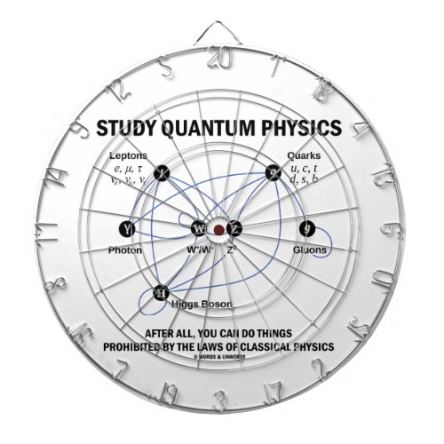 Study Quantum Physics You Can Do Things Dartboard With Darts