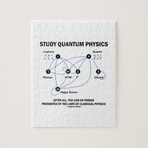Study Quantum Physics You Can Do Things Jigsaw Puzzle