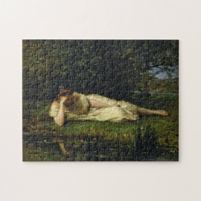 Study, The Water's Edge by Berthe Morisot Jigsaw Puzzle (Horizontal)