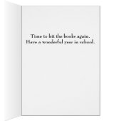 Study Time Girl With Books (Inside (Right))