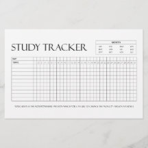 Study Tracker | Month | 31 Days | Topic | Progress