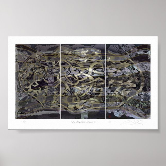 Study XV / La Ola Series Poster (Front)