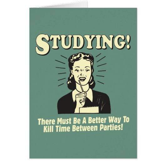 Studying: Kill Time Cards (Front)