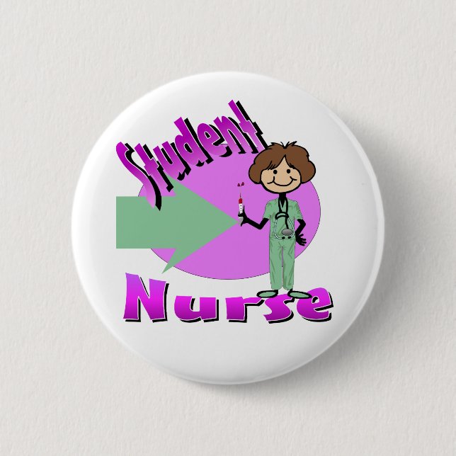 Stuedent Nurse Button (Front)