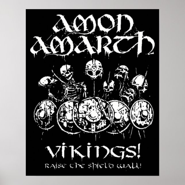 Stuff Amon Amarth Retro - Young Mystic FanArt Poster (Front)