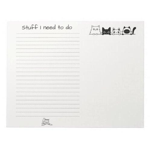 Stuff I Need To Do Notepad