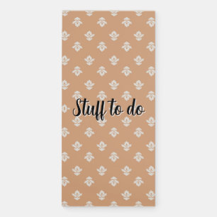 Stuff To Do Magnetic Notepad