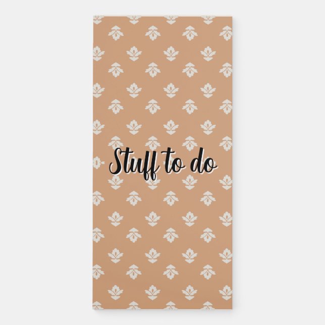 Stuff To Do Magnetic Notepad (Front)