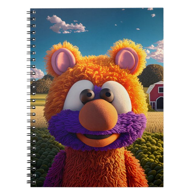 STUFFED ANIMAL NOTEBOOK (Front)
