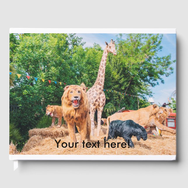 Stuffed animals guest book (Front)