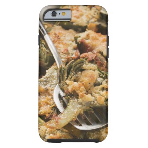 Stuffed artichokes with gratin topping tough iPhone 6 case