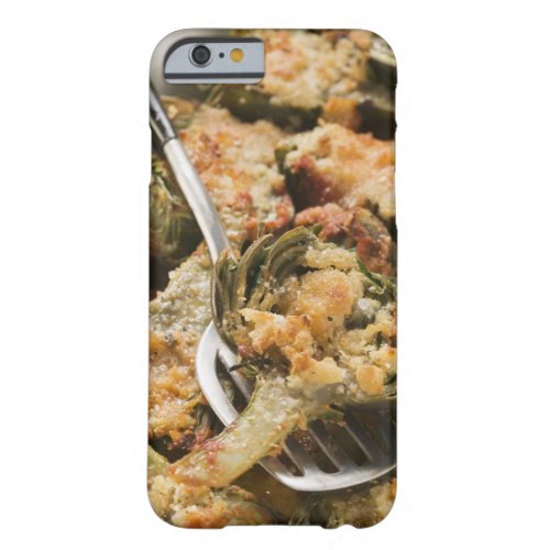 Stuffed artichokes with gratin topping barely there iPhone 6 case