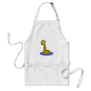 Stuffed Girraffe Adult Apron