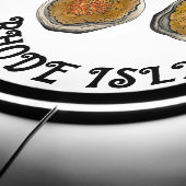 Stuffies Stuffed Clams Providence Rhode Island RI LED Sign (Edge)