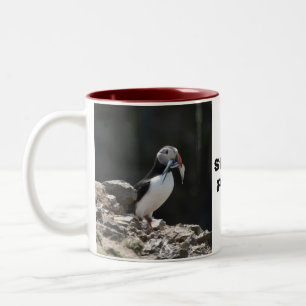 Stuffin' puffin mug