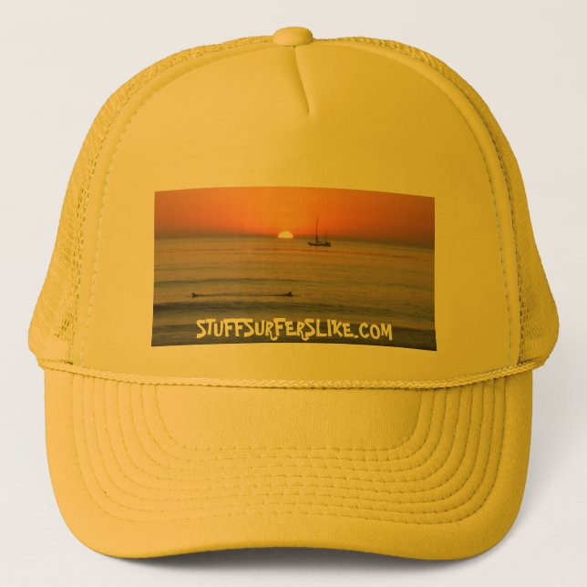 STUFFSURFERSLIKE.COM - EARTH ANGEL SURF HAT (Front)