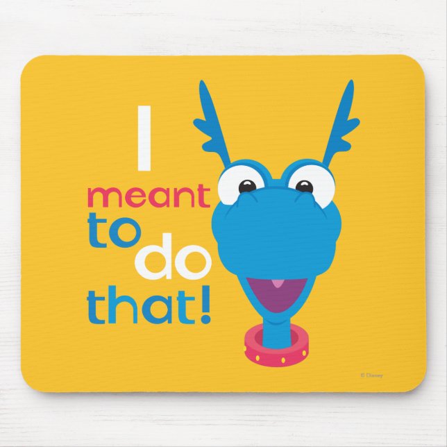 Stuffy - I Meant to do That Mouse Pad (Front)