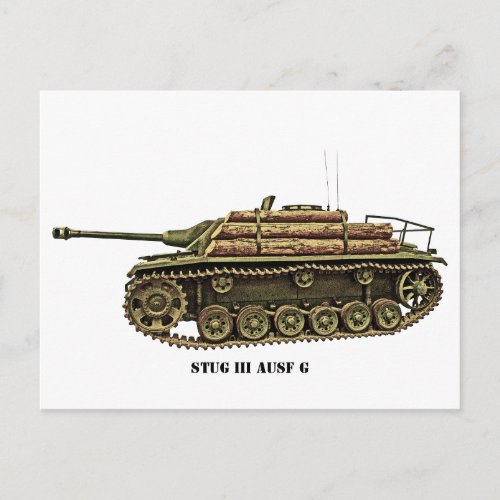 StuG III Ausf G Postcard