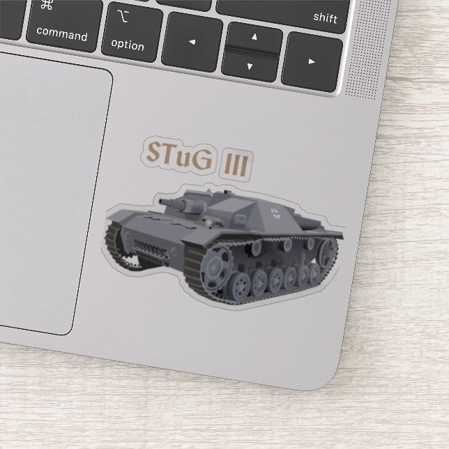 STuG III (Sturmgeschütz III) Sticker (Detail)