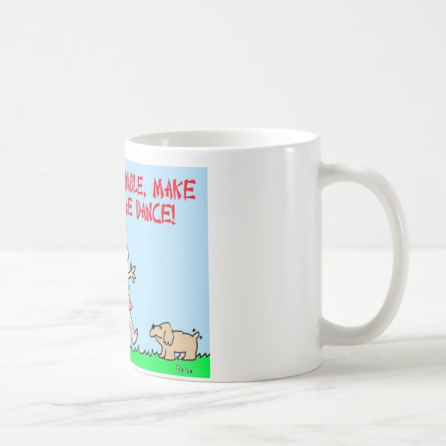 stumble dance coffee mug (Right)