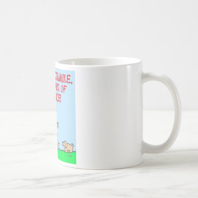 stumble dance coffee mug (Right)