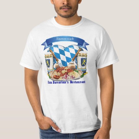 Stummtisch Zum Bavarian's Restaurant T-shirt