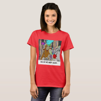Stumped: Chainsaw Vs Tree funny comic T-Shirt