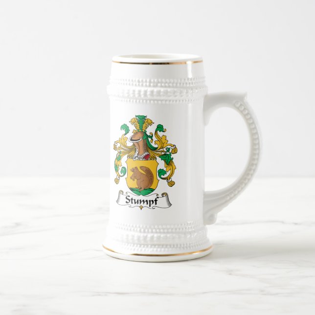 Stumpf Family Crest Beer Stein (Right)