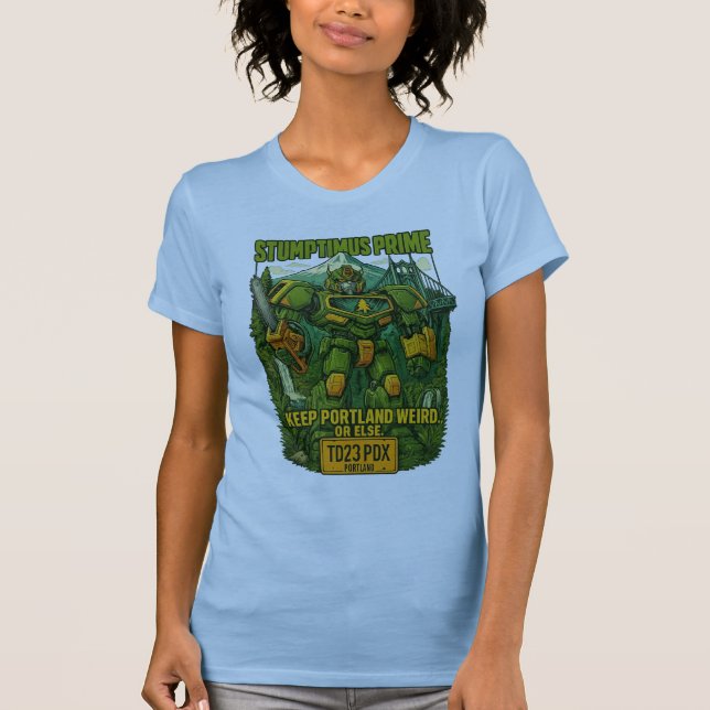 Stumptimus Prime T-Shirt (Front)