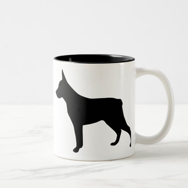 Stumpy Tail Cattle Dog Two-Tone Coffee Mug (Right)