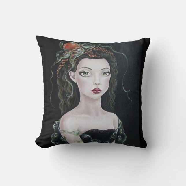 Stunging Throw Pillow (Front)